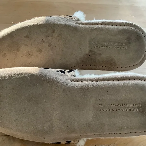 FREDA  SALVADOR CALF HAIR  HOUSE SHOES/SLIPPERS - Picture 3 of 6